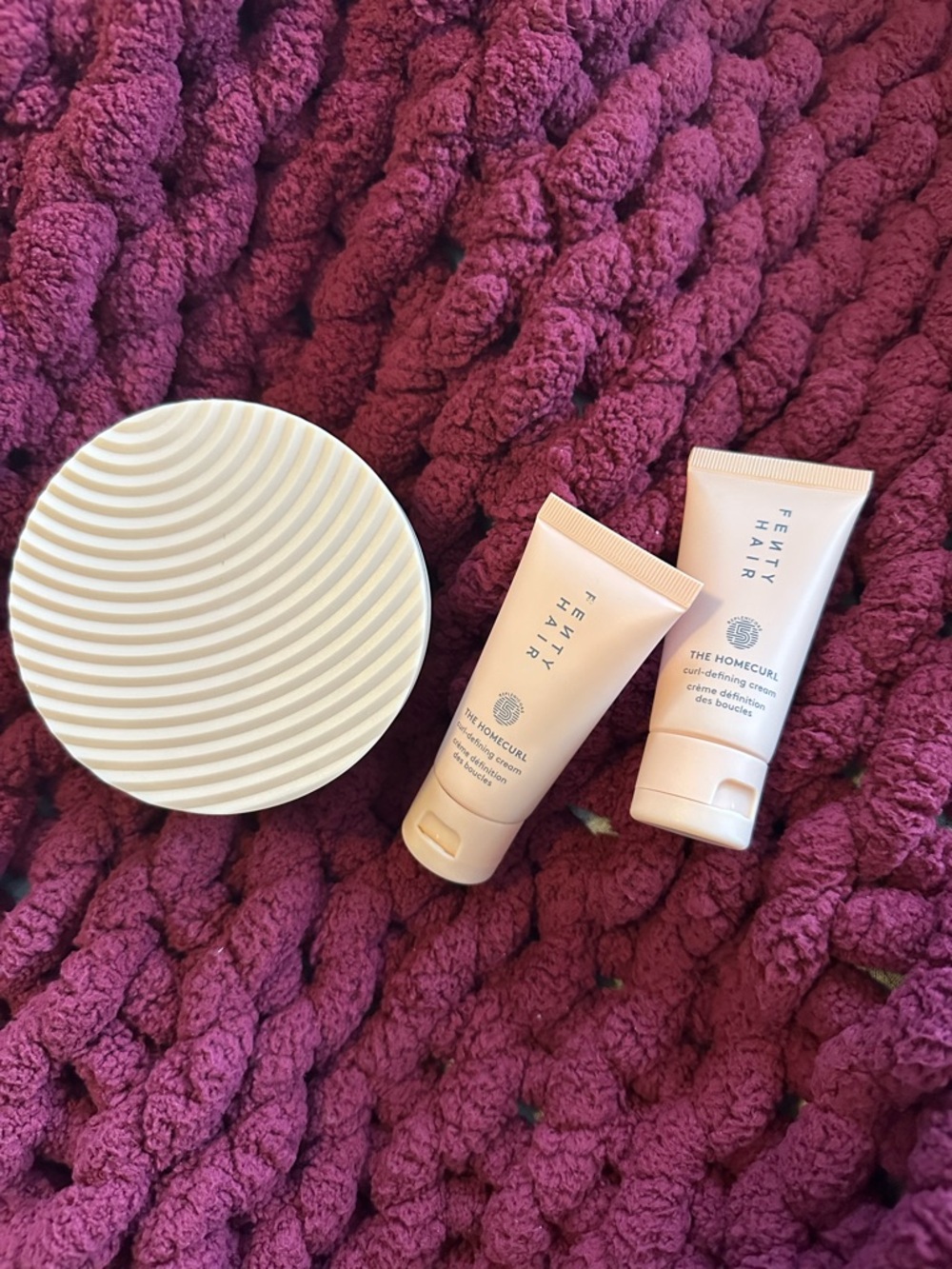 BRAND NEW! 3-PIECE SET!! Fenty The Homecurl Styling Cream | 1X 340ml | 2X 30ml